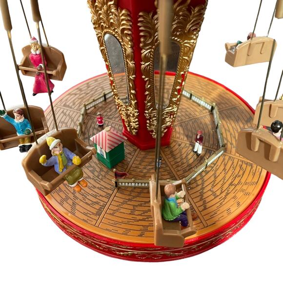 Mr Christmas Merry Brite Swing Carousel Music Not Working Vintage Decor READ - Picture 16 of 16